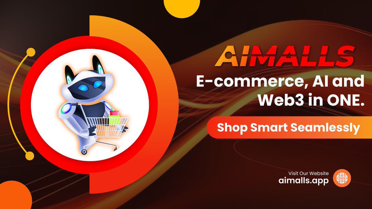 ai_malls's tweet photo. 1/
🛒 𝐀𝐢𝐌𝐚𝐥𝐥𝐬 : E-Commerce, AI, Blockchain and Web3 in ONE. 🔥

1️⃣ AiMalls is the First tokenized E-Commerce powered by state-of-the-art Artificial Intelligence and underpinned by its utility token $AIT with Real World Usecases. AiMalls is SEC registered and audited by CertiK, it  transcends traditional shopping experiences, unifying sellers and buyers in a seamless digital platform where efficiency and customer satisfaction reign supreme.