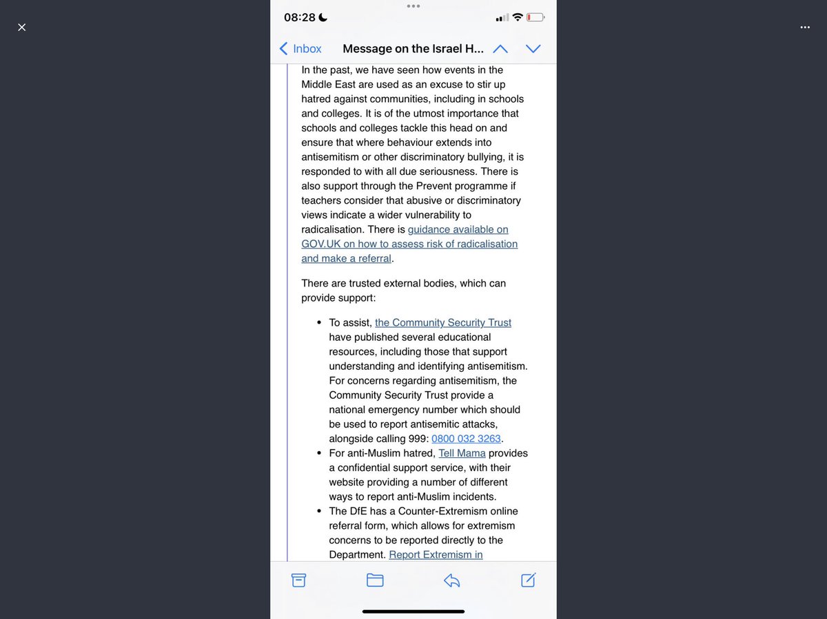 Government approved material is what it says on the tin. And we’ve all heard approved messaging from politicians on Gaza 
 
Teachers now need to create classrooms of care and safety, not punishment 

 And #Prevent runs counter to your training on inclusion/safety and anti-racism