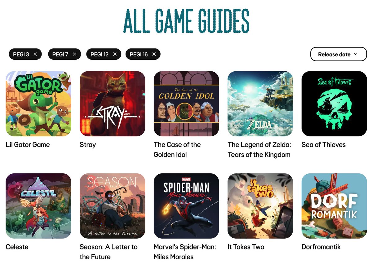 So proud to have worked with <a href="/EE/">EE</a> and <a href="/IM_org/">Internet Matters</a> to create this new GameSmart portal for parents. Picking the games and providing all the details (and the full <a href="/FamilyGamingDB/">Family Gaming Database</a> Accessibility data) is a big moment for our team. Share for any parent followers: eegamesmart.co.uk