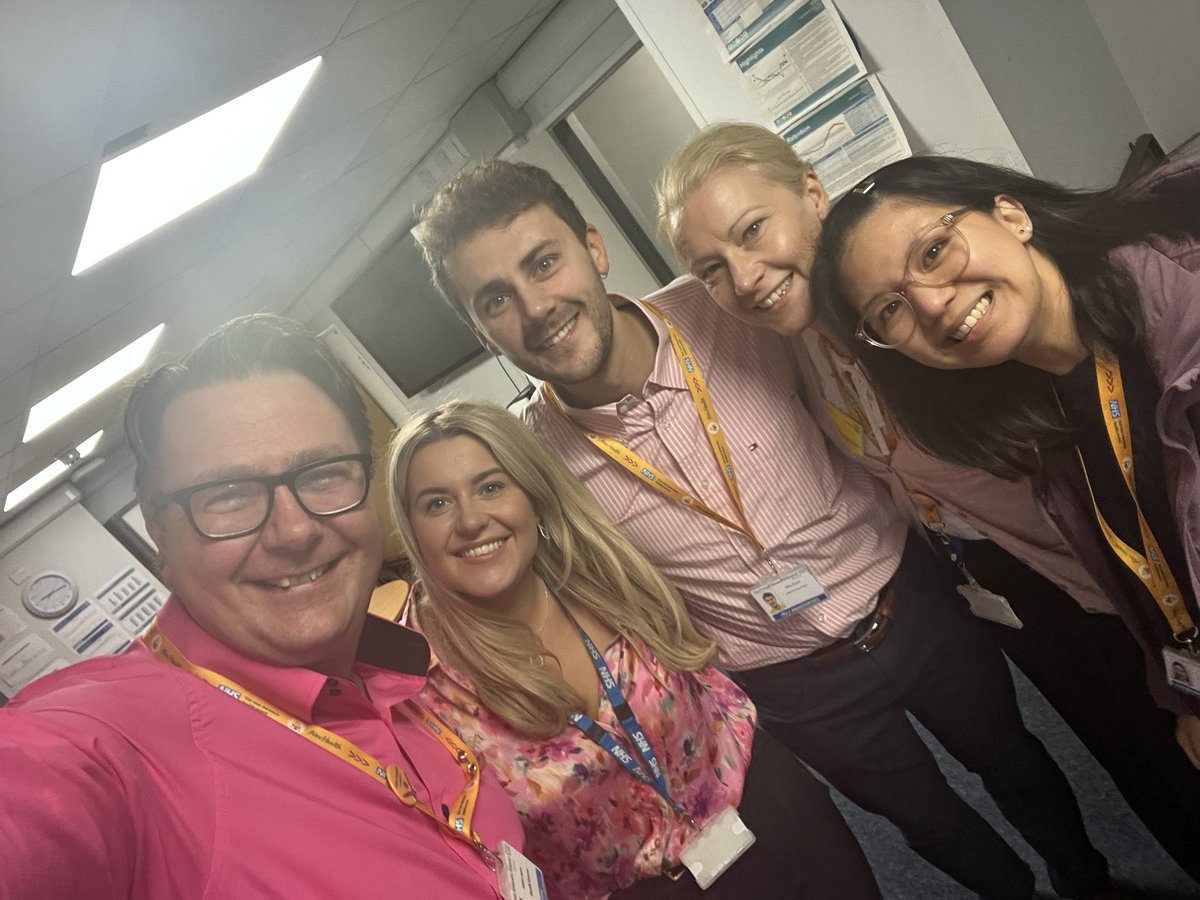 Wearing it pink for a #AlexHealth (electronic patient record) Willow Road session #WearItPink 🩷