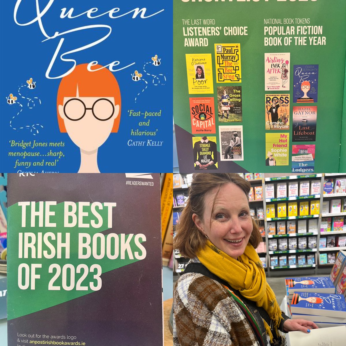 ciarageraghty's tweet image. Friends, Lovers, Bibliophiles: Lend Me Your Ears!!
Queen Bee is nominated for the Popular Fiction Irish Book of the Year!! So if you love me (or even just like or tolerate me), please VOTE for Queen Bee. Just  click on the click here: 
irishbookawards.ie/vote/