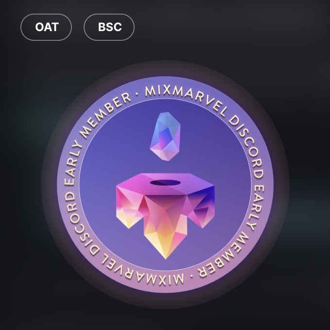 MIXMARVELGAME's tweet photo. 💥Have you joined MixMarvel Discord server to become an essential part of our community?

🎏Get a special #OAT to prove that you are one of the early members of MixMarvel Discord! 

➡️Claim your OAT on Galxe: https://t.co/sl0LSVgc3e 

⏳Oct 20 - Oct 27, 2023 | FCFS
#Airdrop #web3community