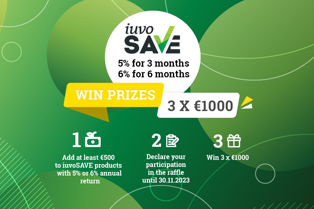 forofintech's tweet photo. IUVO sortea 3 premios de 1.000 cada uno. 🔥🔥🔥
Consulta las condiciones! #crowdlending #p2p

https://t.co/Y9YeYUPl2L https://t.co/g1wMT6M0Zo