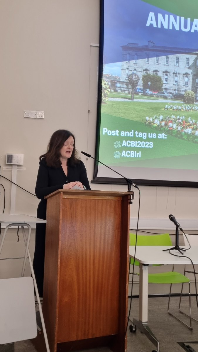 ACBIrl's tweet photo. Dr Paula O'Shea opening remarks for #ACBI2023 @ThePillarDublin
Looking forward to an exciting programme over the next 2 days https://t.co/7IYVDf7FiS
