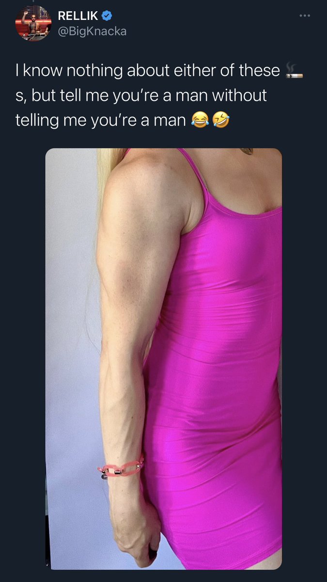 ClaireMax's tweet photo. You’re so right. Women don’t have muscles, our bodies simply move themselves around via the power of ✨feminine mystique✨ And we certainly don’t have veins, everyone knows the only blood we have is in the uterus, for to make the babies, as is our purpose https://t.co/xR9sZdQ4Dd