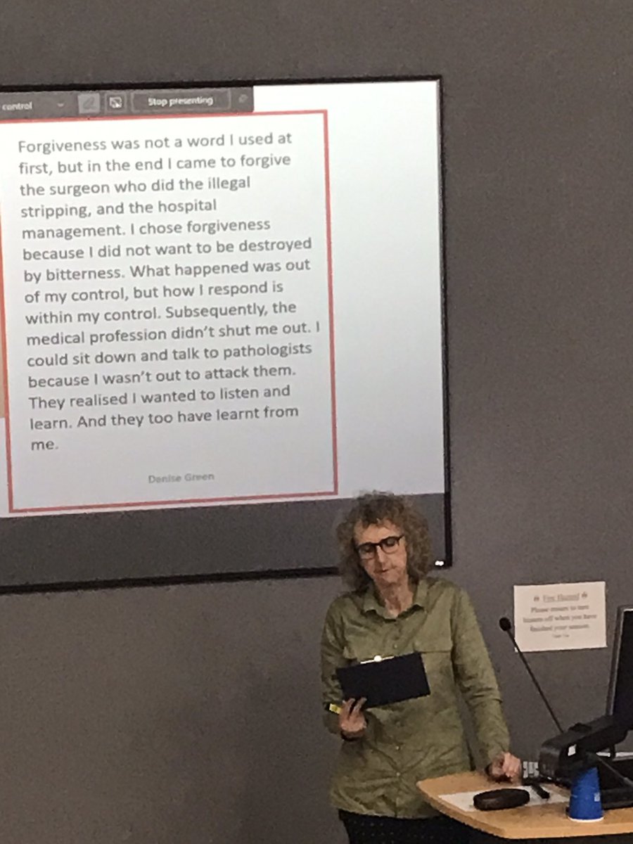 RuthMarieDalton's tweet photo. Listening to Marina from The Forgiveness Project at the @NTeesHpoolNHSFT #CelebratingExcellence23 event organised by Chief Nurse @lins_72 super powerful, super thought provoking #Forgiveness #PatientCare https://t.co/SC5whsvbFN