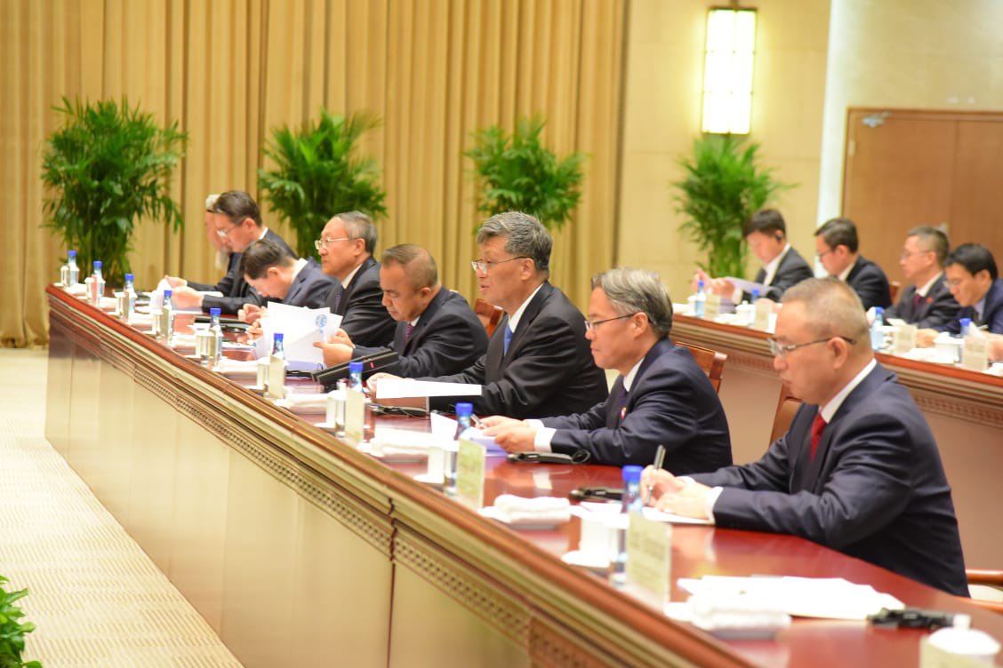 anwaar_kakar's tweet photo. Had a meeting with Member of Politburo of Central Committee of the Communist Party of China and Party Secretary Mr. Ma Xingrui in Urumqi, Xinjiang. Appreciate the efforts of Xinjiang Government in fostering development, economic prosperity and social harmony among diverse communities.