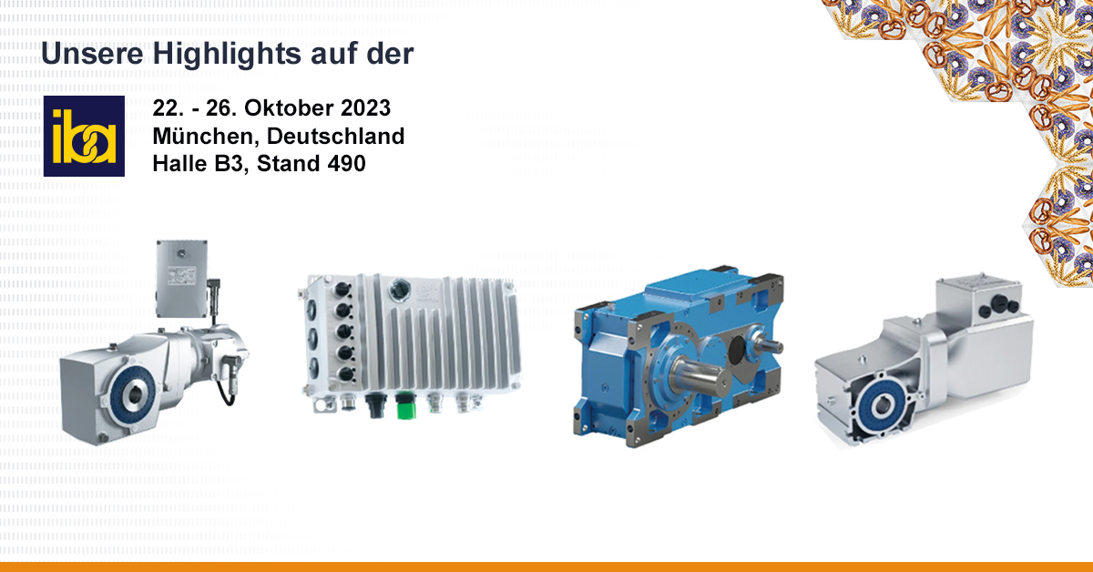Nicht verpassen! Am Sonntag startet die #iba in München. Als einer der Branchenführer präsentiert Ihnen NORD auf der iba 2023 spannende Highlights und Innovationen aus der #Antriebstechnik für die #Backindustrie. hubs.ly/Q025KTgf0