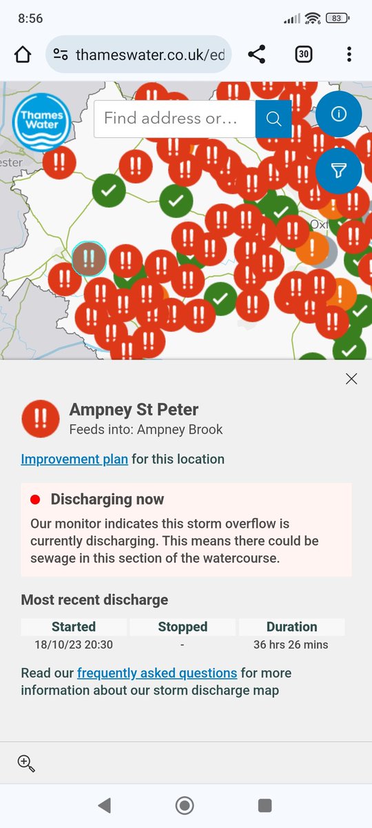 @ThamesPathNT @BlokesClub @ThamesLandscape @Ramblers_London @LondonPortAuth @healthywalks @gojauntly @thameswater providing a totally #ShitService to all communities along the #ThamesValley whatever the weather, but specially when it rains! #StormBabet