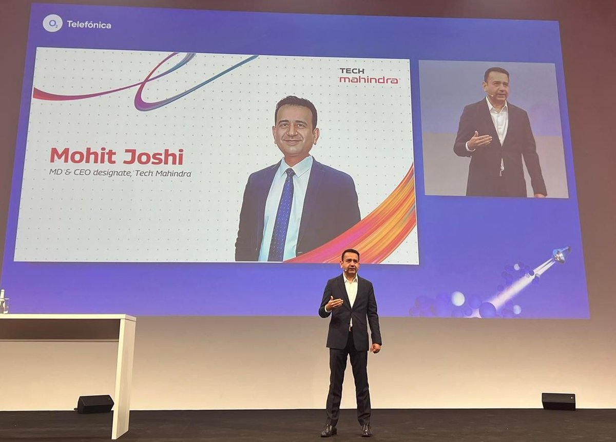 mohitjoshi74's tweet photo. The @tech_mahindra - @telefonica_de partnership is special. It is a journey marked by shared vision, values, and a relentless pursuit of excellence. We are collaborators in the truest sense, working hand in hand to chart new frontiers.

I wanted to extend my heartfelt thanks to @Mallikrao  for being a catalyst in driving telecom transformation and making us part of this remarkable event at Telefonica, a company that has consistently demonstrated its commitment to driving innovation and fostering collaboration within the telecom industry.

As Markus Haas put it, technology is the beating heart of the modern enterprise.