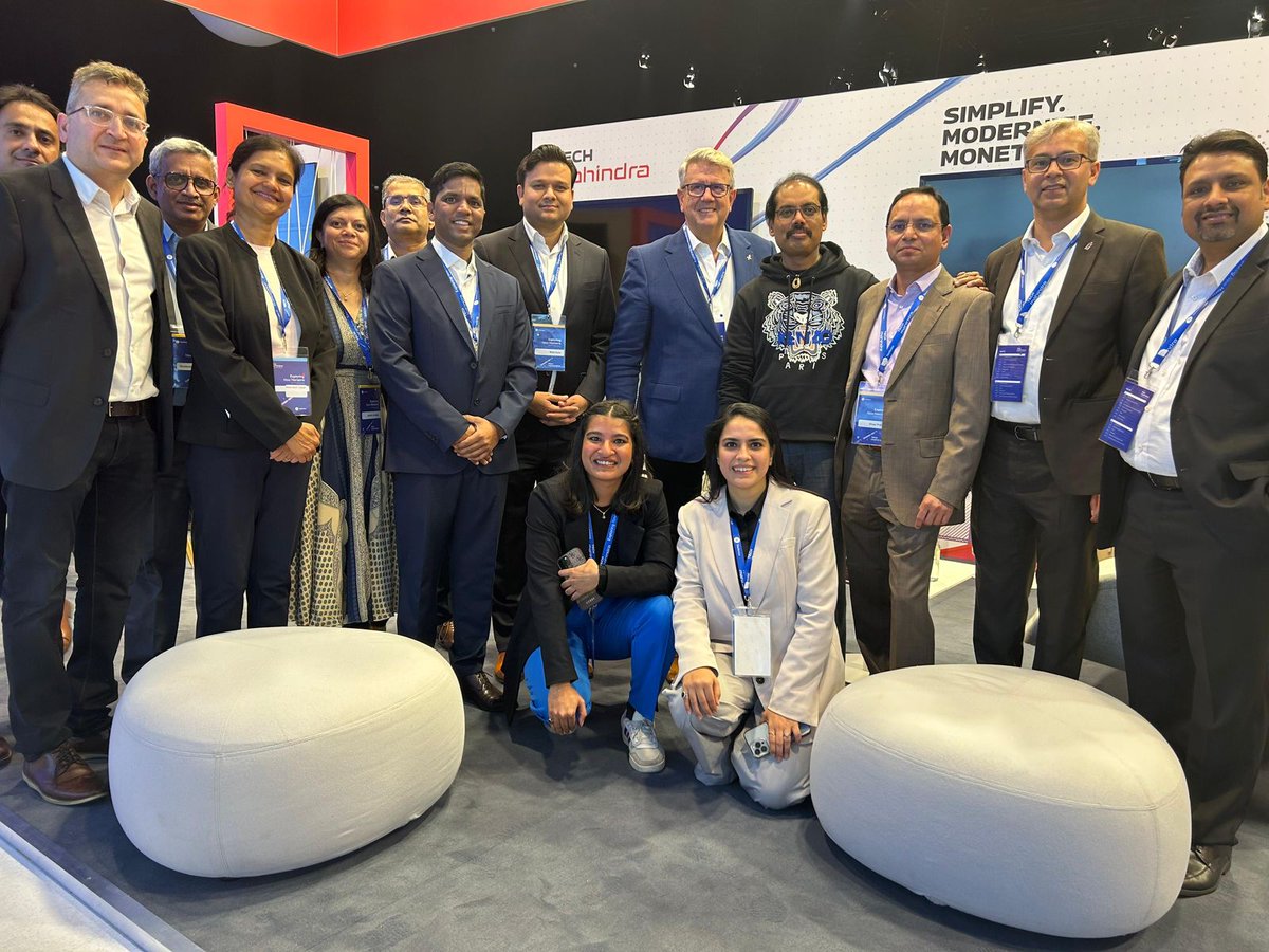 mohitjoshi74's tweet photo. The @tech_mahindra - @telefonica_de partnership is special. It is a journey marked by shared vision, values, and a relentless pursuit of excellence. We are collaborators in the truest sense, working hand in hand to chart new frontiers.

I wanted to extend my heartfelt thanks to @Mallikrao  for being a catalyst in driving telecom transformation and making us part of this remarkable event at Telefonica, a company that has consistently demonstrated its commitment to driving innovation and fostering collaboration within the telecom industry.

As Markus Haas put it, technology is the beating heart of the modern enterprise.