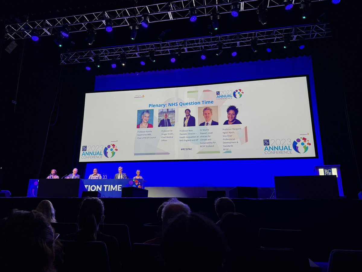 Wonder to hear @BolaOwolabi8 speak about the importance of the role of the voluntary sector in tackling inequalities at @RCGPAC. 

In my view, a vital component in our ambition to #narrowthegap, with so many opportunities waiting to be unlocked. 

@rcgp