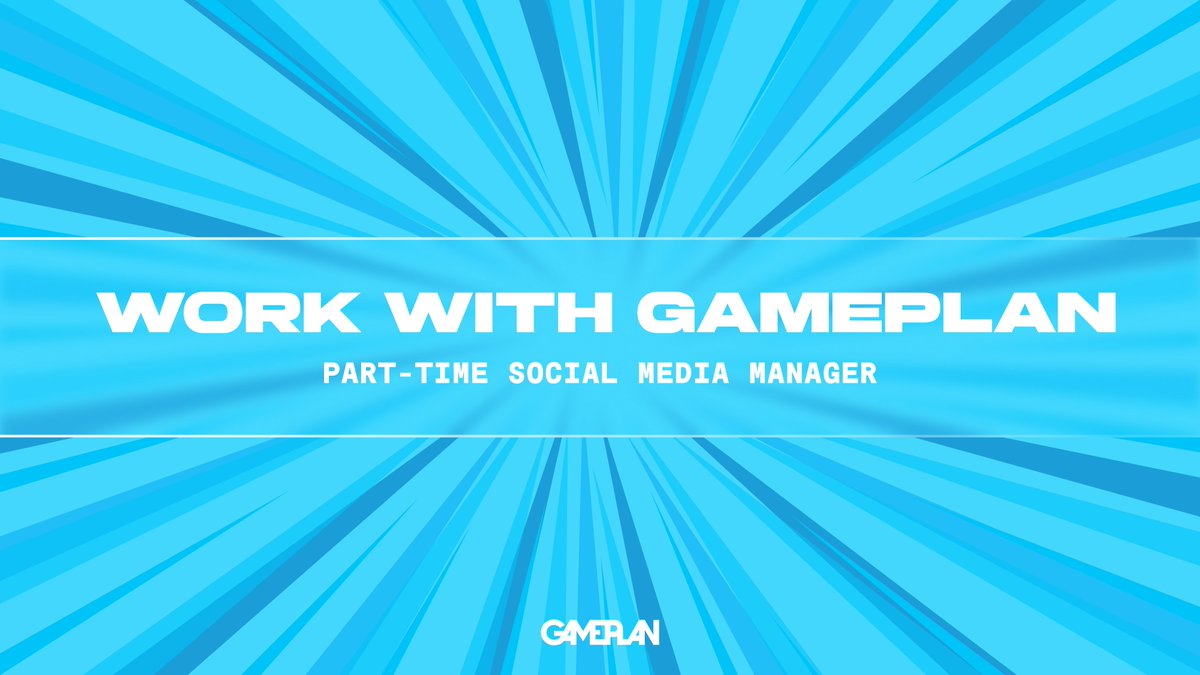 gameplan_io's tweet photo. 🔥📱 Gameplan is Hiring a Part-Time Social Media Manager! Got mad skills &amp; a passion for all things digital? Dive into our project gameplan. 

Slide into our Discord to apply! 💼🚀 

#JoinUs #GameOn #HiringNow https://t.co/yVO8w670Tp