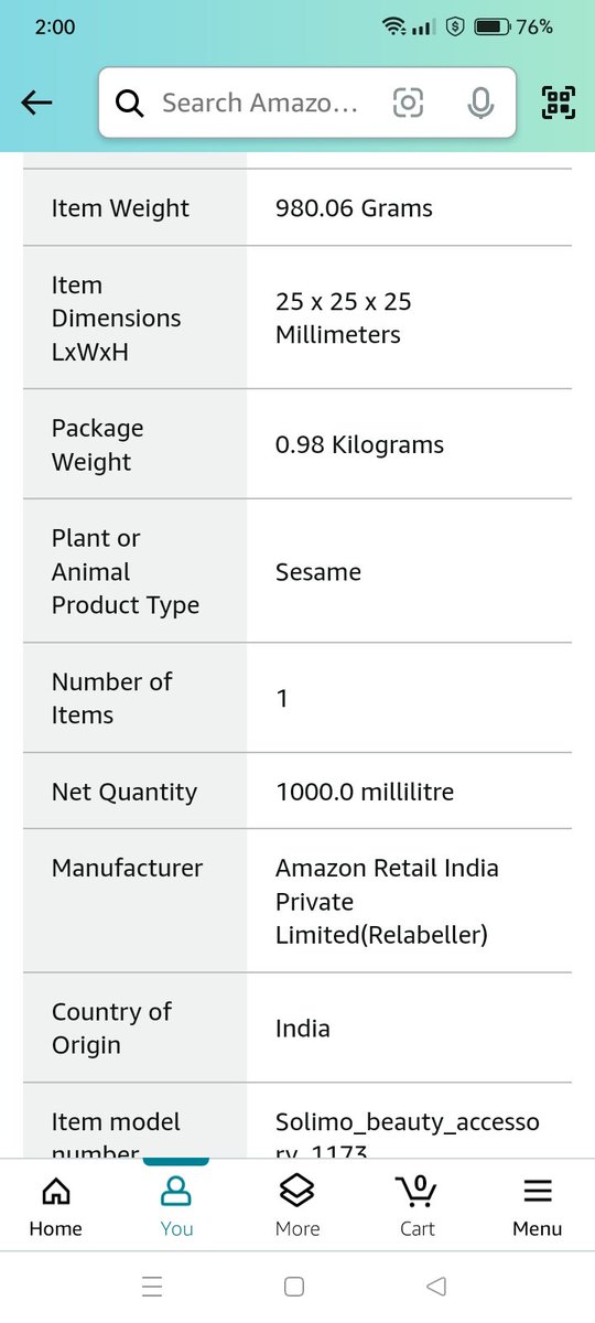 bhavisha__28's tweet photo. @AmazonHelp Where is the expiry date mentioned? https://t.co/JjuAbt6Zh6