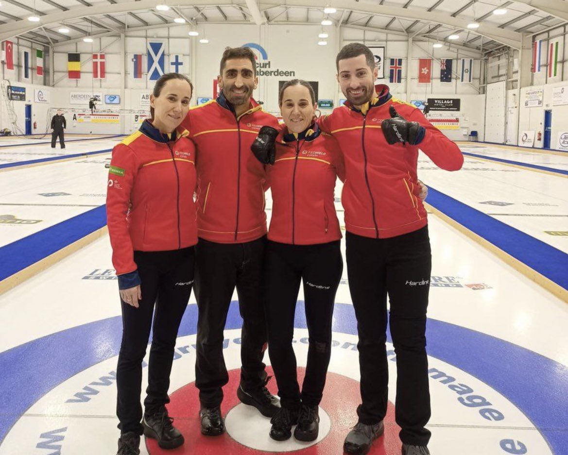 💪 ¿Equipo? ¡No! ¡Equipazo!

🇪🇸 España ya está en los cuartos de final del Mundial mixto de curling.

✨ ¡Soñemos en grande!