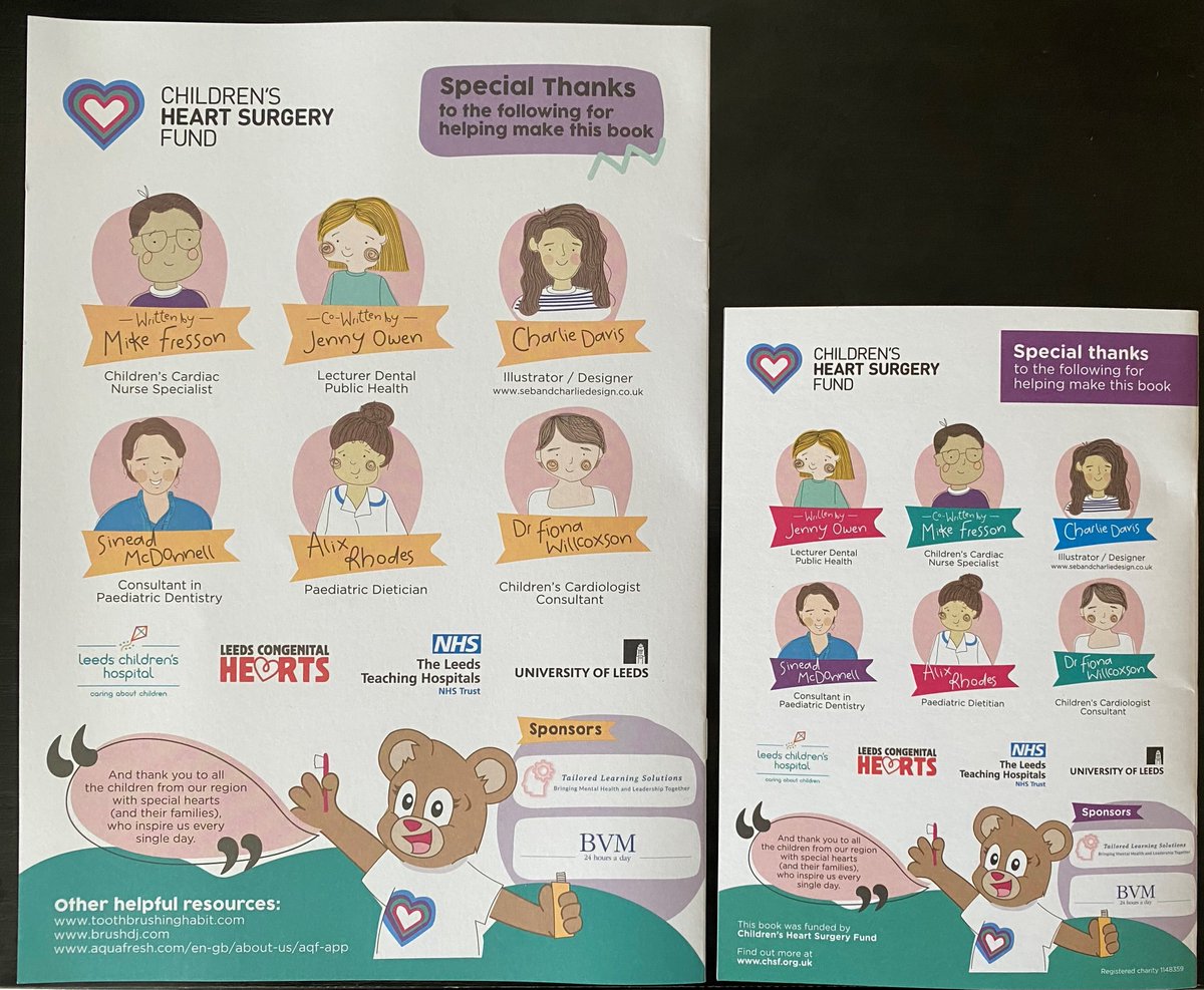 Paediatric Dentistry at Leeds (@leedspaeddent) on Twitter photo The oral health of these children is really important as they are at an increased risk of developing bacterial infections such as infective endocarditis
This was a great collaborative project, thank you to all involved!
<a href="/jennyowen2109/">Jenny Owen</a> The oral health of these children is really important as they are at an increased risk of developing bacterial infections such as infective endocarditis
This was a great collaborative project, thank you to all involved!
<a href="/jennyowen2109/">Jenny Owen</a>