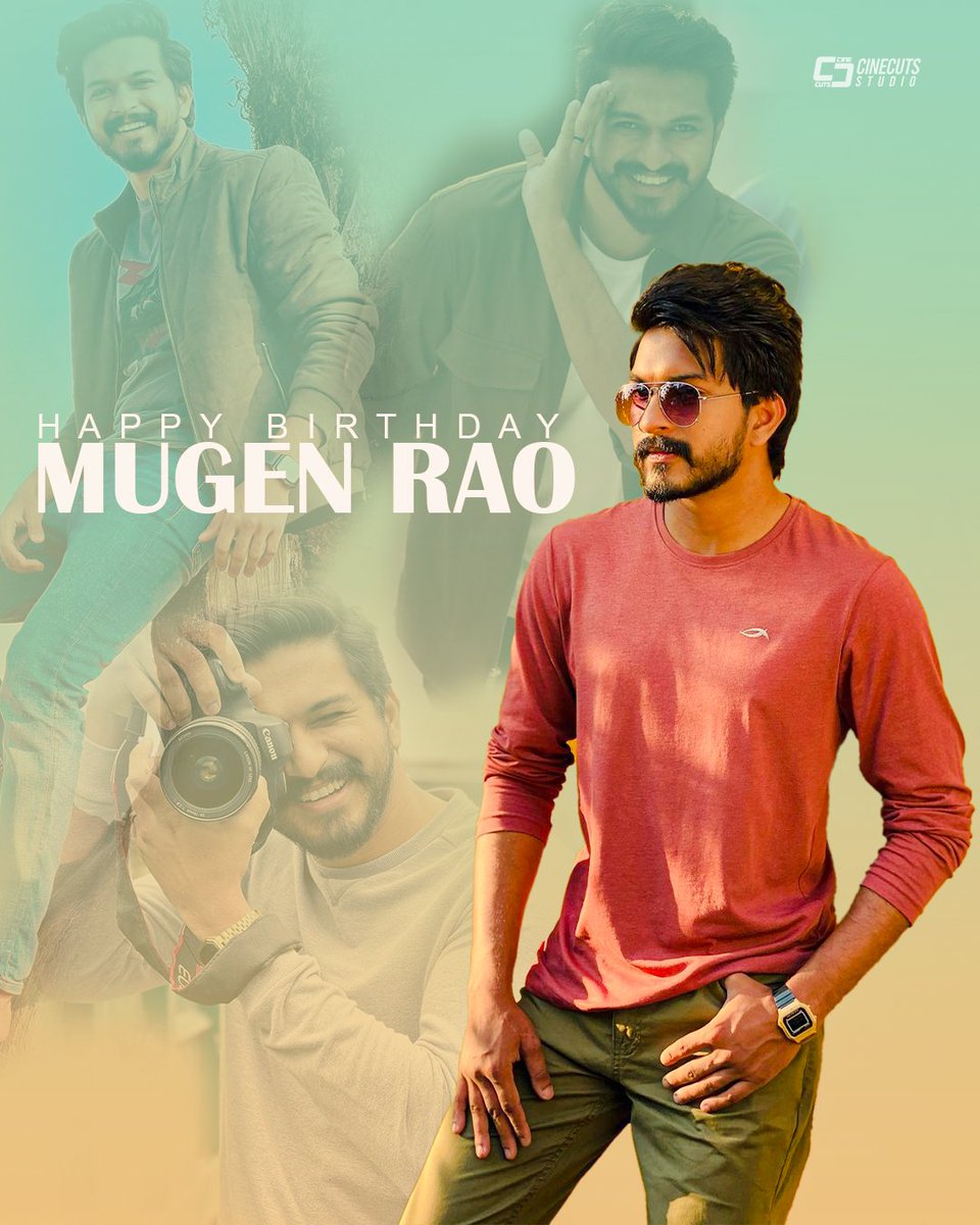 CCinecuts's tweet photo. Wish you a very Happy Birthday @MugenOffl @themugenrao
.
#mugenrao #hbdmugenrao #happybirthdaymugenrao #singer #musicsinger #filmactor #kollywood #cinecuts https://t.co/zdo251DEs0