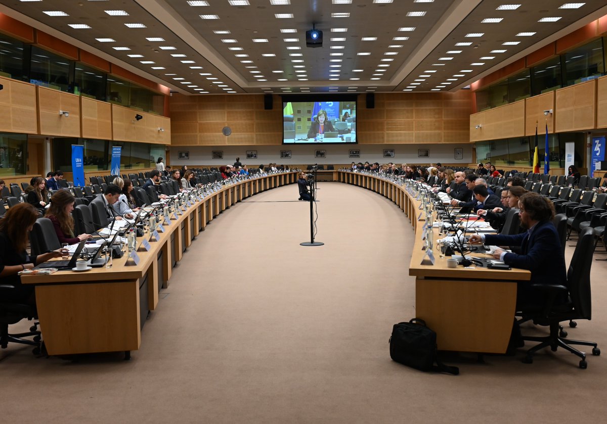 UNHumanRightsEU's tweet photo. It’s on! 100 +participants already at the Regional Dialogue on the right to a healthy environment. The degradation of the environment intensifies human rights vulnerabilities. Time to pledge for a human rights-centered approach! Watch live https://t.co/CHtFe8rXyi

#Huamrights75 https://t.co/6K20LXx5k0