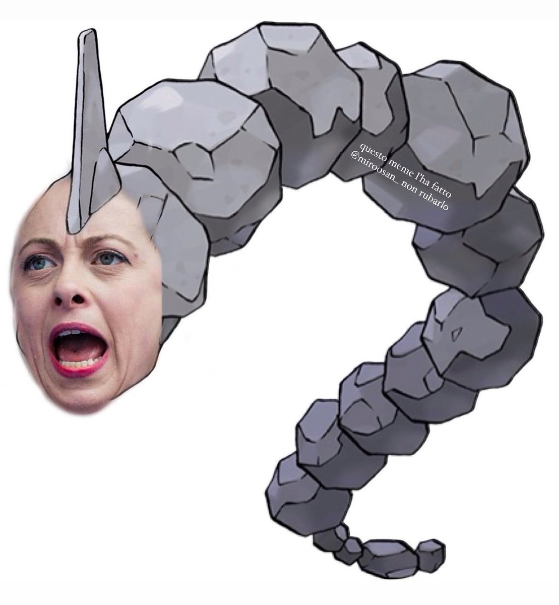 miroosan_'s tweet image. “Per quanto la goccia possa sperare di scavare la pietra, la pietra rimane pietra e la goccia è solo acqua”

Giorgia Melonix