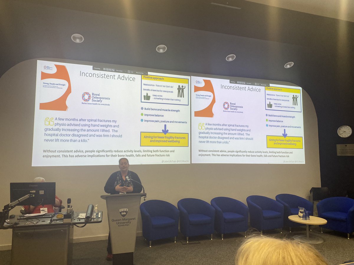 Dr Suzanne Zaremba RNutr (@suzzaremba) on Twitter photo Inconsistent advice from health professionals #osteoporosis
➡️Let’s focus on HOW TO do certain movements rather than HOW NOT TO
🚶🏼☀️People with osteoporosis give up day to day tasks because of fear of risk
#WorldOsteoporosisDay <a href="/lydiabonehealth/">Lydia Plus Osteoporosis Project</a> Inconsistent advice from health professionals #osteoporosis
➡️Let’s focus on HOW TO do certain movements rather than HOW NOT TO
🚶🏼☀️People with osteoporosis give up day to day tasks because of fear of risk
#WorldOsteoporosisDay <a href="/lydiabonehealth/">Lydia Plus Osteoporosis Project</a>