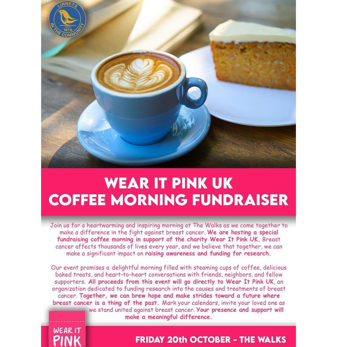 LinnetsintheCom's tweet photo. Pop and see us today for coffee and cake 🍰 https://t.co/NRxabuXxUL