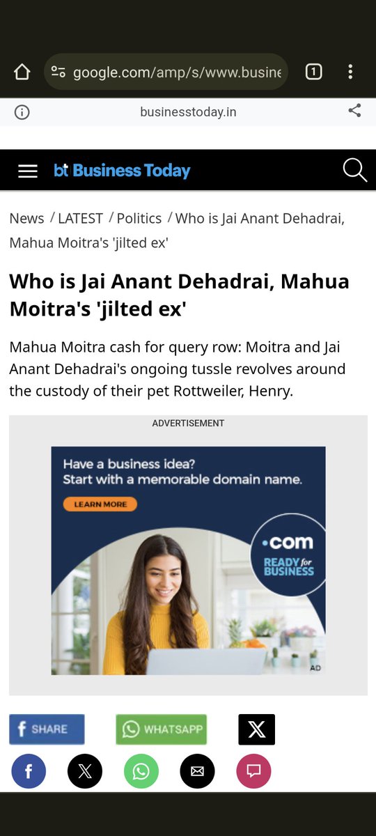 See the journalism of those who call others Godi Media. Calling #JaiAnantDehadrai as jitted ex is clear ploy to trivialize the #CashForQueryScam and portray as if it was jealous revenge. Who is trying to save #MahuaMoitra is to be seen. #MahuaMoitraScandal #MahuaMoitraExposed