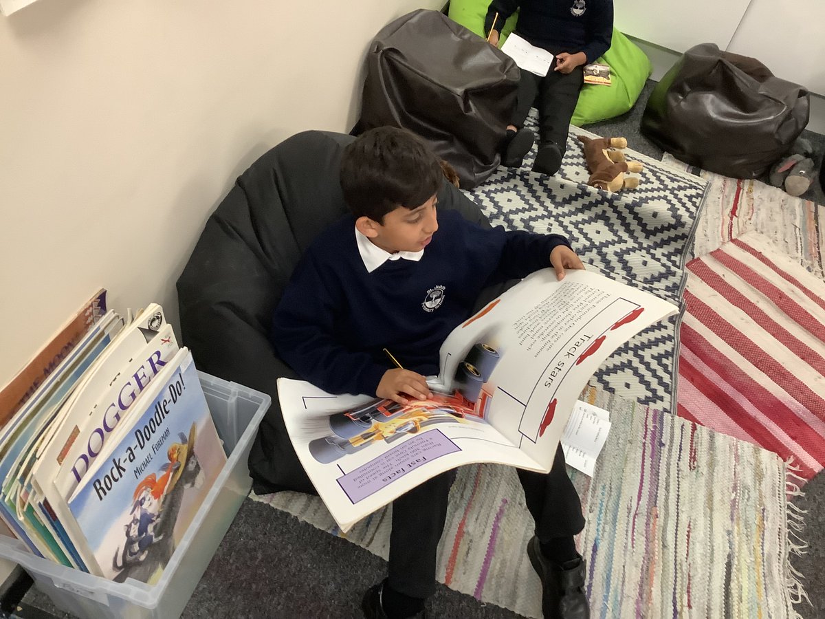 Primary_StJohns's tweet photo. Year 5 are really enjoying their reading cafe. What a wide range of literature we can discover and bring a joy to our reading. #SJCReader https://t.co/Vgx4taS498