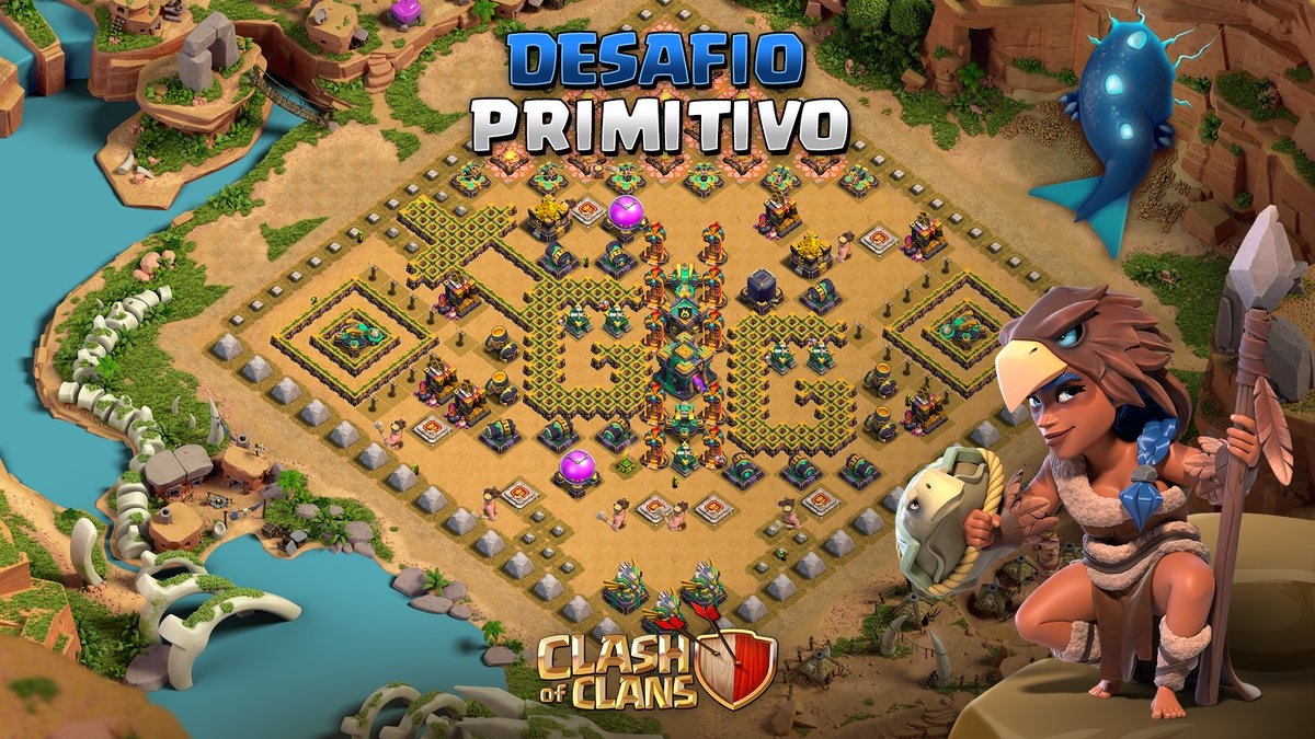 #Façavocêmesmo #CampeaDasSombras #FestivalOfClash #1deAbril #ESLSnapDragon #Clashworlds #wednesdaywisdom #LIVEON  
Original: ClashofClansBRC