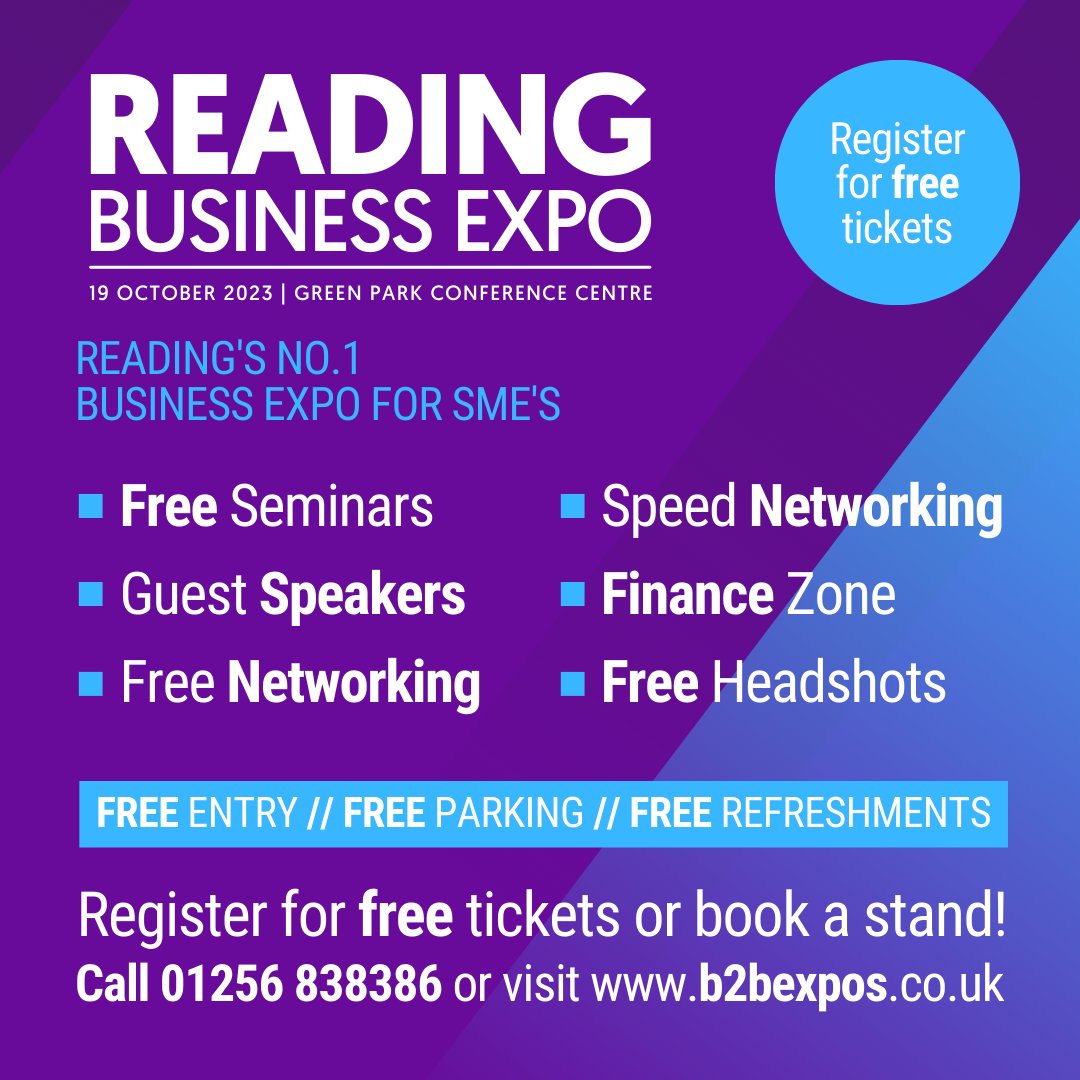 Reading Business Expo tweet media