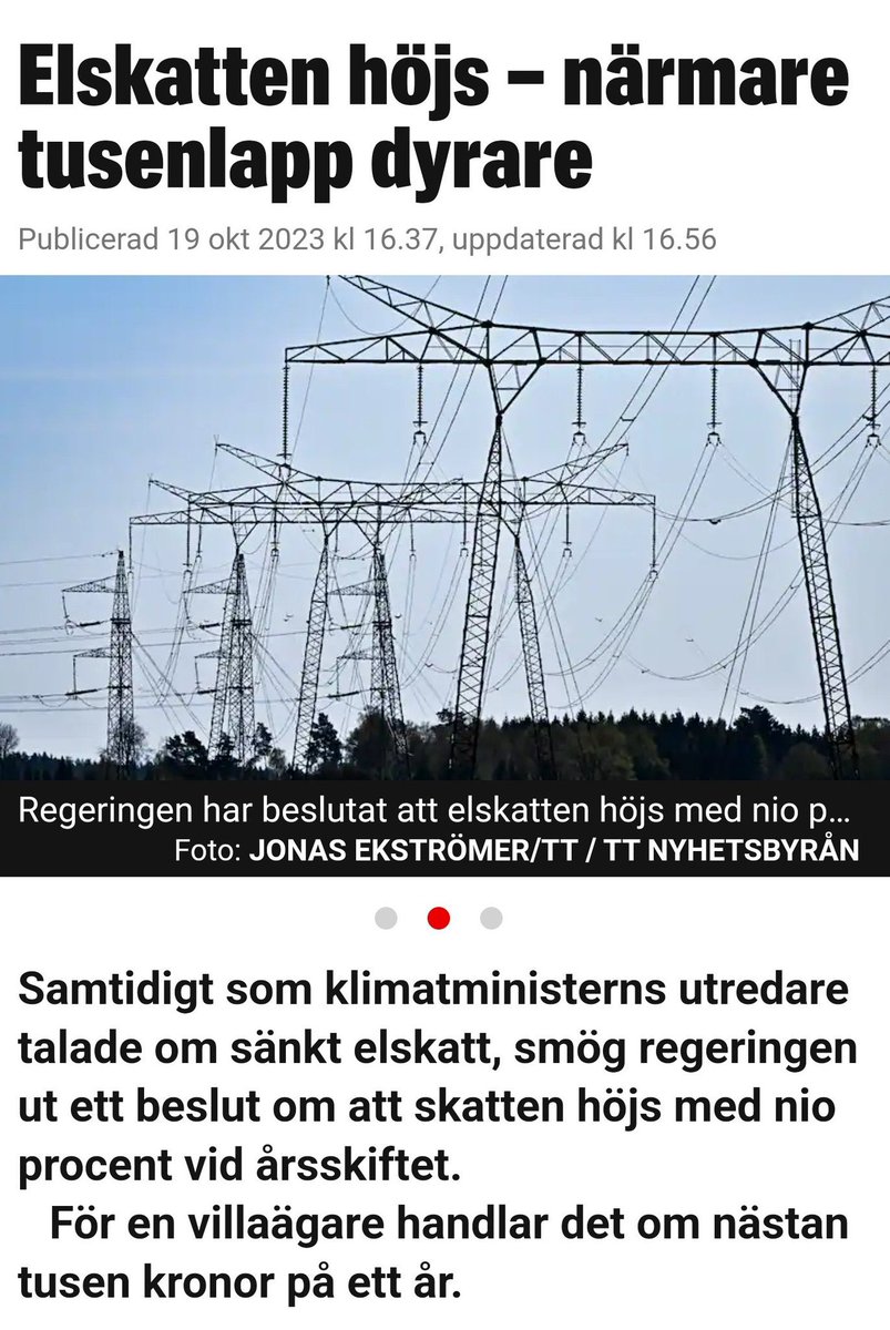 ozznujen's tweet photo. Svantesson ville ta över efter Damberg eftersom han tydligen inte kunde klara av att sänka elskatten. 
Väljarna valde henne för att sänka elskatten. 
Hon tog över efter Damberg.
Kan du gissa vad som hände sen? 
#svpol #elskatt #blåbrun #regering https://t.co/p2FPS4NieA