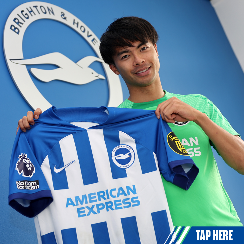 OfficialBHAFC's tweet photo. Kaoru Mitoma has signed a new long-term contract that runs until June 2027! ✍️