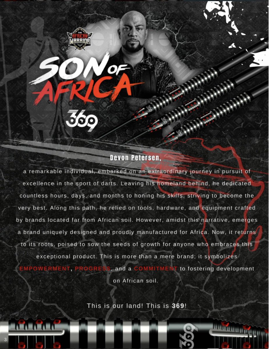 What 369 is about 🎯🇿🇦

<a href="/devon_petersen/">Devon Petersen 369</a> <a href="/ADGAFRICA/">African Darts Group</a> <a href="/Agency7Sa/">Agency 7</a> 

#africanwarrior