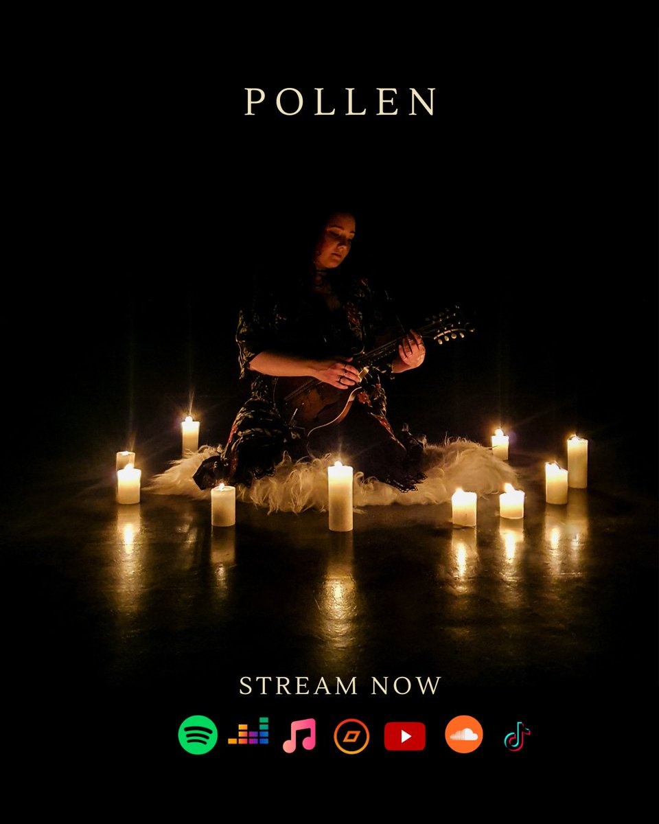 Pollen is finally born!! Stream here &gt;&gt; bit.ly/deadbirdlady-p…