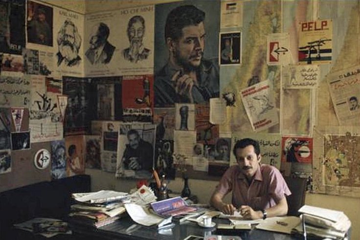 Beyrut, 1970: 1969’da Filistin Halk Kurtuluş Cephesi’nin (FHKC) programını yazan Filistinli gazeteci/yazar Gassan Kanafani (1936 - 1972) Lübnan’daki ofisinde… (8 Temmuz 1972’de Beyrut’ta aracına yerleştirilen bombanın patlaması ile hayatını kaybetti)