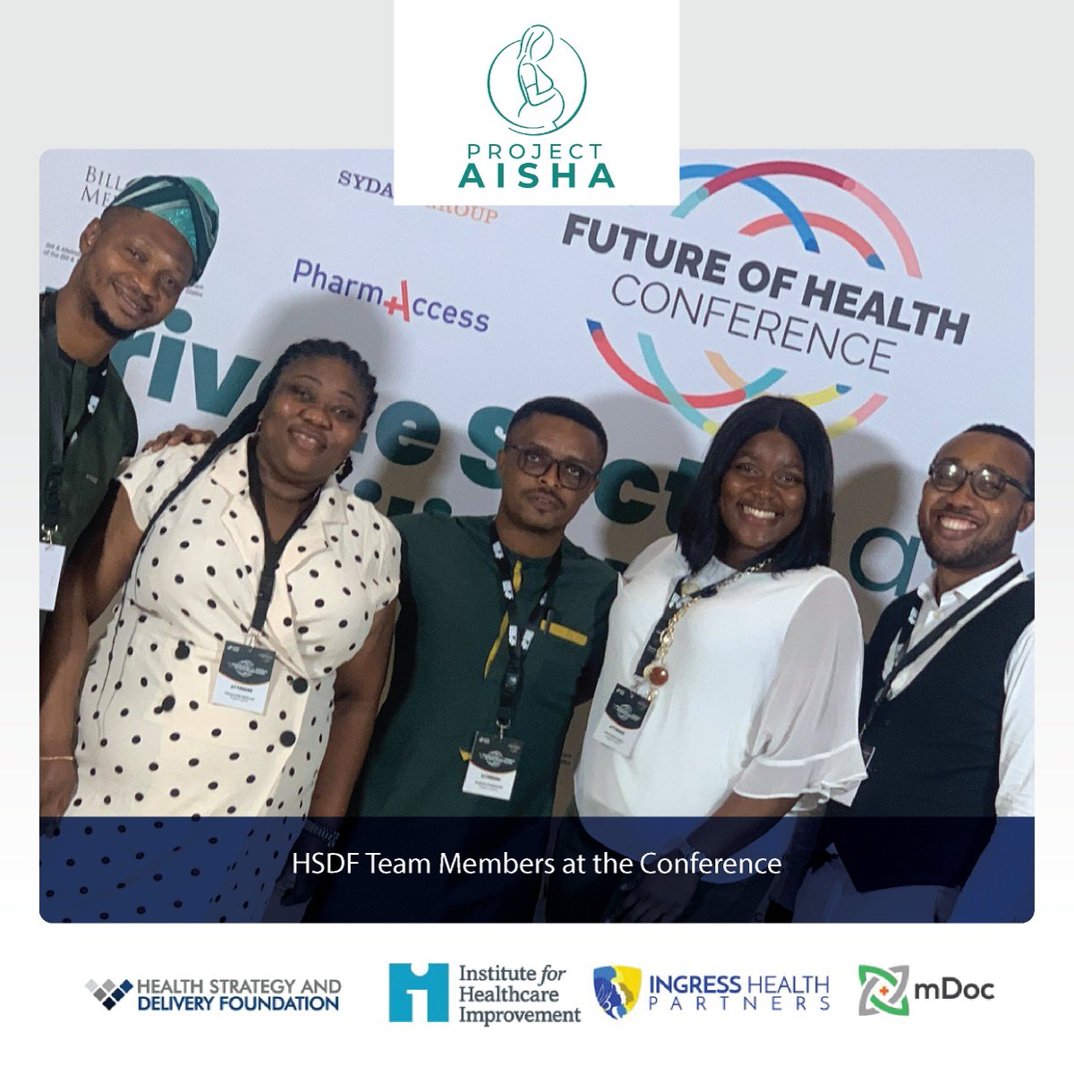 HSDF_NG's tweet photo. Project Aisha Showcases Milestones at the 2023 Future of Health Conference in Lagos.
For more information, kindly visit https://t.co/NRQvwKspfV
#EndMaternalMortality
#MaternalHealth
#MomEffect https://t.co/q8BwmCC5zl