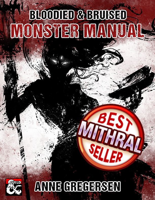 Need to make combat more exciting for your #DnD5e game? Look no further! Bloodied &amp; Bruised provides new actions for every monster in the official 5e roster. Check out the series now, there's a 50% discount on the complete collection!

dmsguild.com/product/376169…