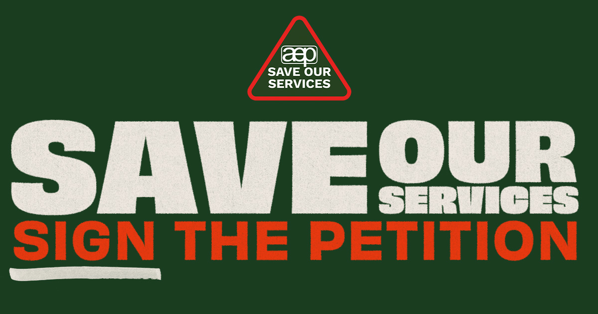 🚀Our affiliate @AEPsychologists, have launched a series of actions to build their campaign to #SaveOurServices. Here is how you can support them⤵️ 1⃣Sign the petition to @CllrShaunDavies here: bit.ly/sos_petition 1/3