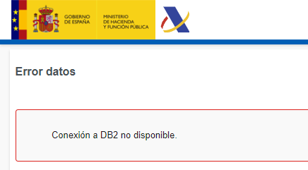 agisas's tweet photo. @informaticaaeat @Haciendagob Buenos días hay problemas? https://t.co/FHIbmVUD4G