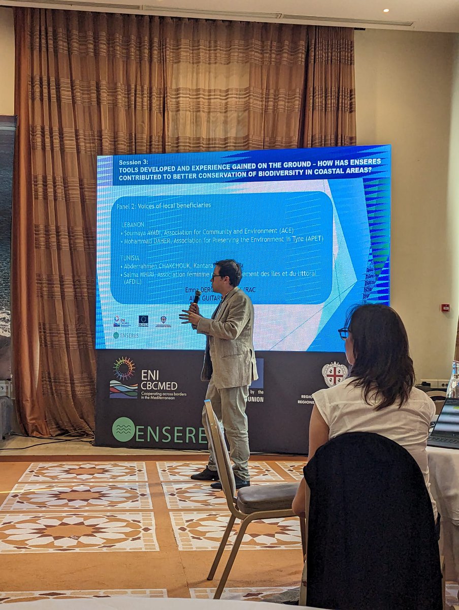 🔚 About new alliances and opportunities for partners, protected areas, and #cities, based on the @ENSERES_Med experience and commitments, beyond the project's life. 🗣️ For #MedCities the key is the perpetuation of projects through existing networks as a guarantee of durability.