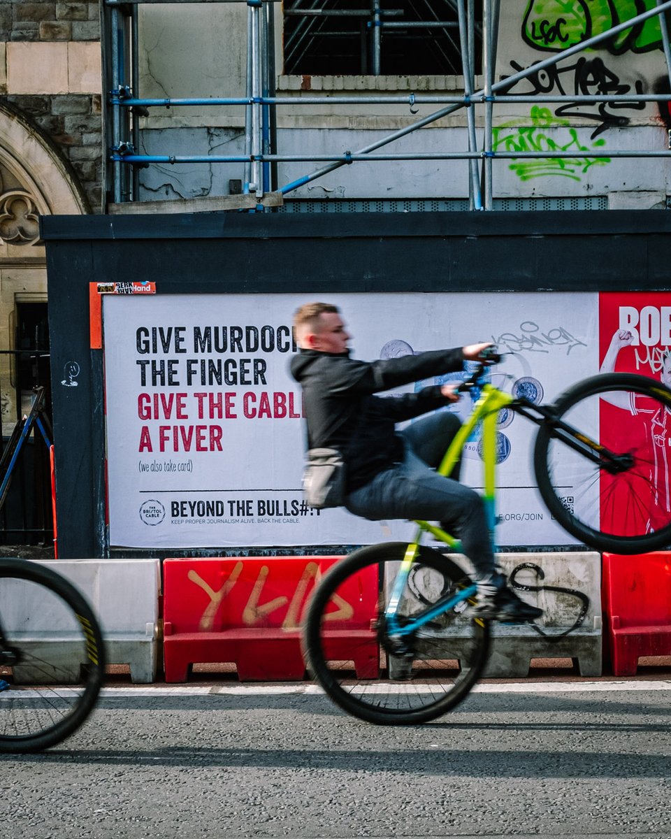 TheBristolCable's tweet photo. In a world of paywalls and prime-time ads, Bristol Cable gives you news like Brian’s bathtub cider: raw and unfiltered.
No clickbait. No pop-ups.
Help us to keep delivering journalism that matters.
#BackTheCable
📸: antimitch
https://t.co/JUbK2ZfGvg https://t.co/5MxKMNIxJb