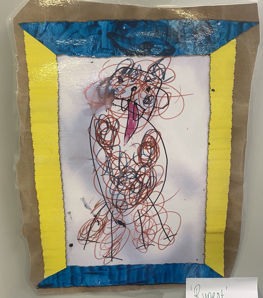 4. After #SLTSarahR &amp; <a href="/loismarsdenSLT/">Lois Marsden</a> community visit to <a href="/_CaffeNero_/">Caffé Nero</a> they are starting to use @Islavisualcare with their pt
5. Our friend <a href="/Occupational_B/">Occupational Becky (she/her)</a> ‘s fabulous daughter drew this picture of <a href="/AbiLaneSLT/">Abi Lane</a> ‘s dog, Rupert!! We love it😍