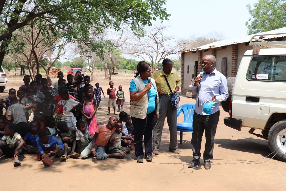DCT_MW's tweet photo. We had a privilege to host @MalawiUNICEF representative and Japanese Ambassador to appreciate integrated Social and Behaviour Change efforts to respond to Cholera and aftermath of  Cyclone Freddy in Traditional Authority Tengani in Nsanje district
#CholeraResponse
#CycloneFreddy https://t.co/ksiF9gDSWB