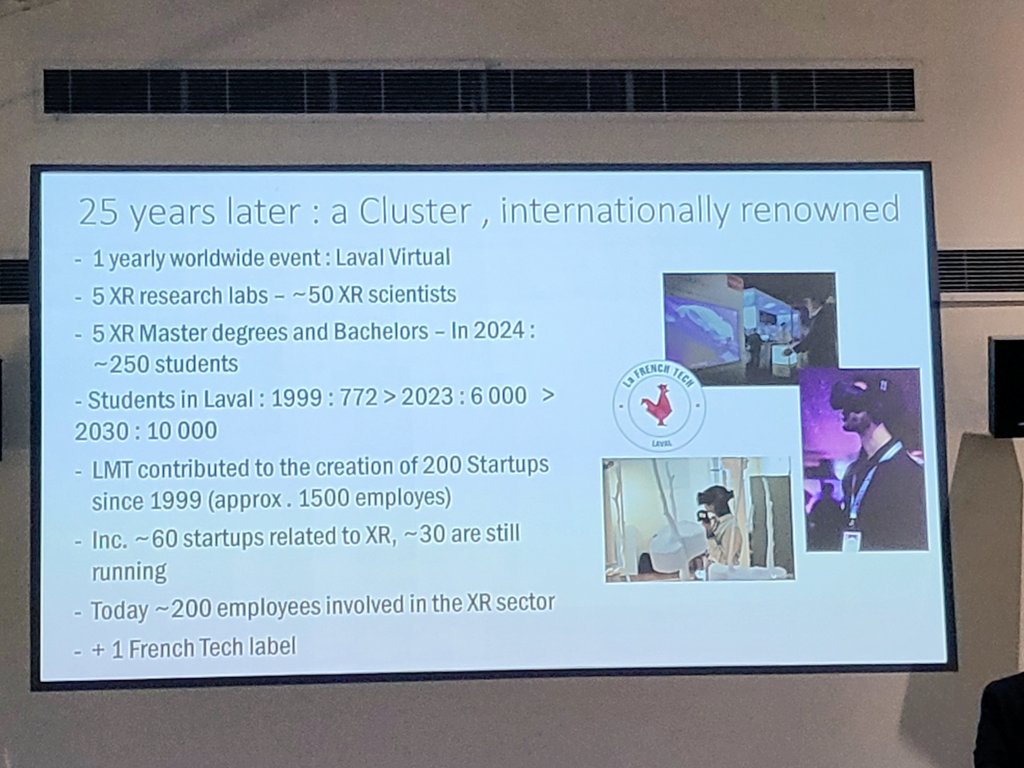 SarahWindrum's tweet image. Super exciting to hear what @lavalvirtual have achieved in 25 years developing their #XR cluster

@CovUni_Business @EUBIC #TechCamp2023 #Coventry