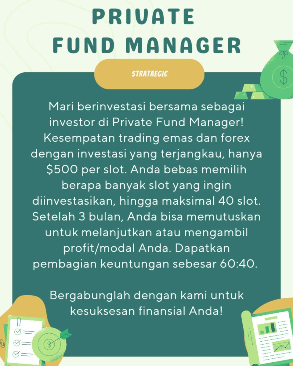 locantop's tweet photo. Private Fund Manager
- No monthly fees
- Profit sharing 
- Unlimited position openings

#sinyalemasharian #sinyalemas
#xauusdgold #xauusd #xaueuropa #xauusdsignals #signalgold #forextrader #xaueur #forextrading #forexsignals #broker #goldtrading #goldtrader #forex #goldsignals https://t.co/Y8mbJm1gsi