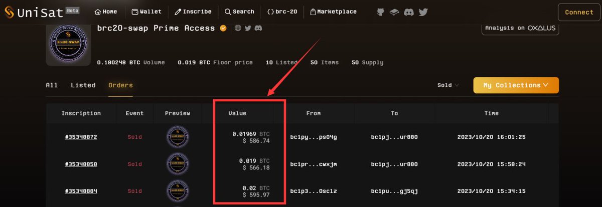 🎁抽奖啦！unisat Prime Access！可在25日访问swap初始主网版本（目前地板在580U）

感谢 <a href="/unisat_wallet/">UniSat - wallet, explorer & extension for bitcoin.</a> 提供Prime Access

🎁Prime Access x 1张  

参与要求 
1⃣：关注 <a href="/unisat_wallet/">UniSat - wallet, explorer & extension for bitcoin.</a> <a href="/OrdzWorld/">OW</a> 
2⃣：点赞、转发推文
3⃣：评论 bc1p 地址

 ⏰ 24H工具抽奖

  #Bitcoin  #Ordinals #brc20