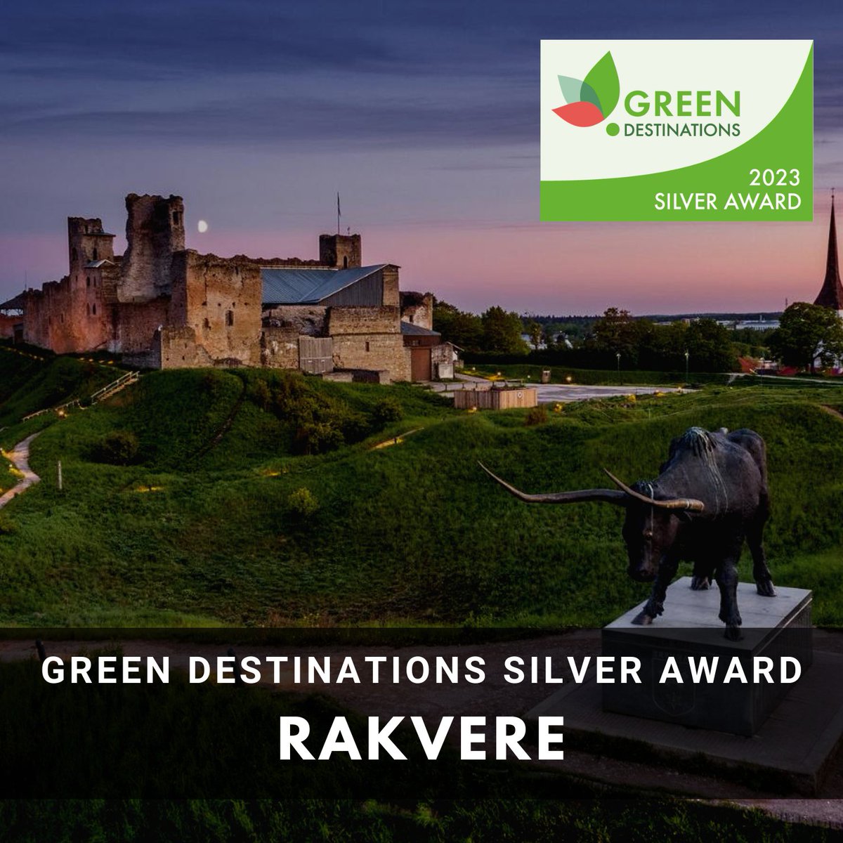 🎉 Congratulations, Visit Rakvere (#Estonia), on achieving the Green Destinations Silver Award status. 🏆

🔗 Learn more about our awarded and certified destinations here: greendestinations.org/home/about/des…