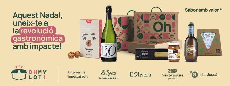 Aquest any, volem presentar-te una opció única per celebrar el Nadal amb els teus treballadors/es. Amb 'Ohmylot!', no només estàs regalant delícies gastronòmiques, sinó que també estàs donant suport a l'economia social i als productes artesans locals. 
cdn.shopify.com/s/files/1/0768…