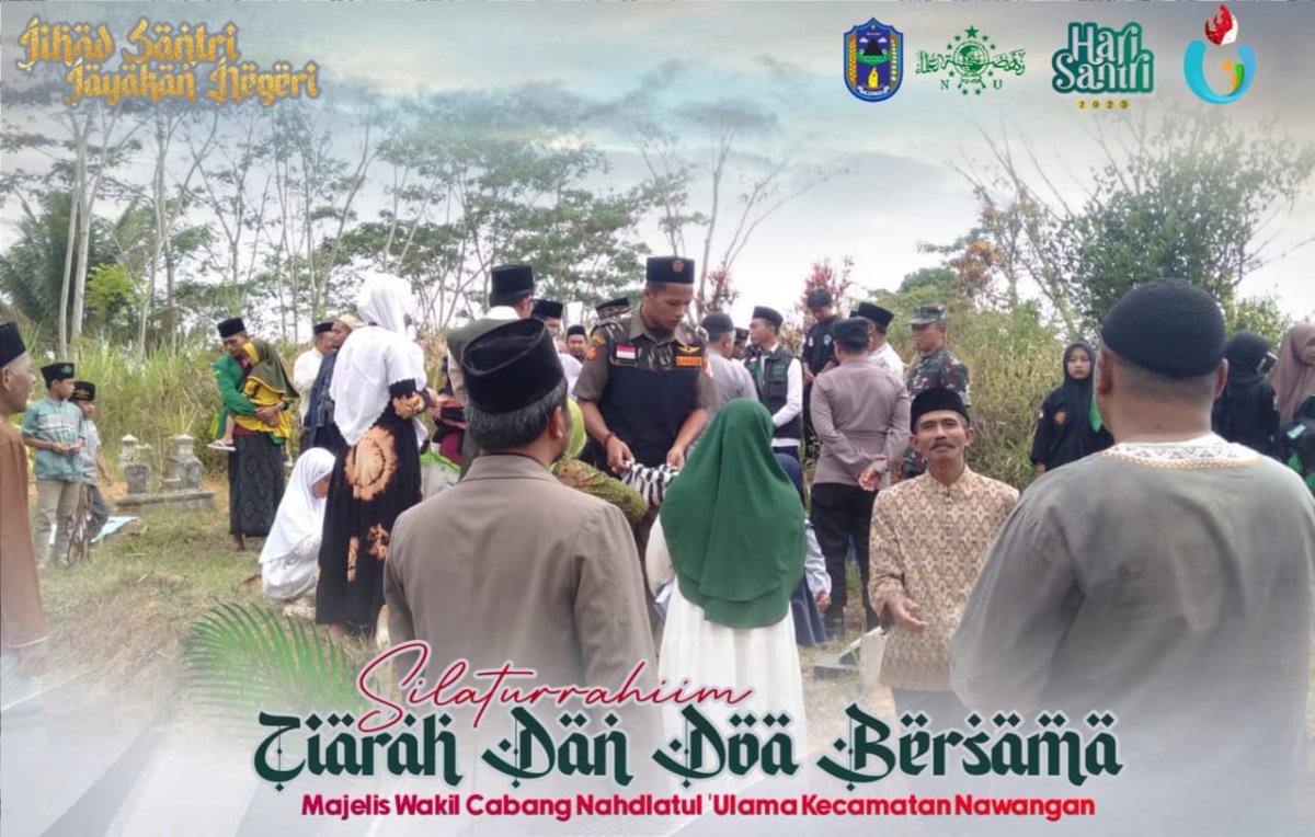 DwiNurcahyonoDN's tweet photo. Ziarah san Doa Bersama dalam rangka Hari Santri Nasional bersama MWC NU Nawangan dan Forkopimca Nawangan, di Makam Gunung Gembuk Kyai Athaillah bin Abdulmanan Dipomenggolo https://t.co/TzQXQ1Mgrj