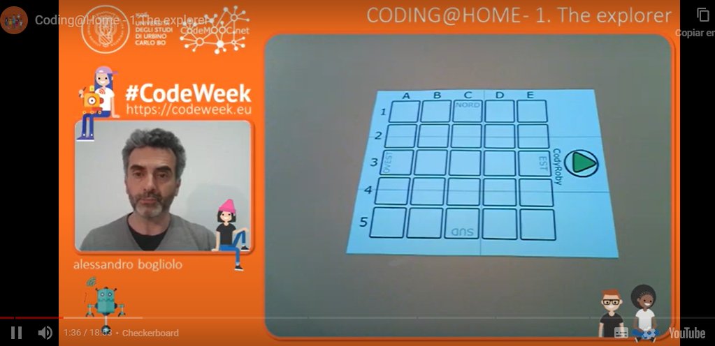 MsLeticiaGil's tweet image. ¡Únete a esta aventura de programación #CodingAtHome!🧐Reto «El explorador» y descubre las maravillas de la programación, la resolución de problemas y la creatividad. Da rienda suelta a tu imaginación @CodeWeekEU @neutralaccess codeweek.eu/resources/Codi… #EUCodeWeek #STEM