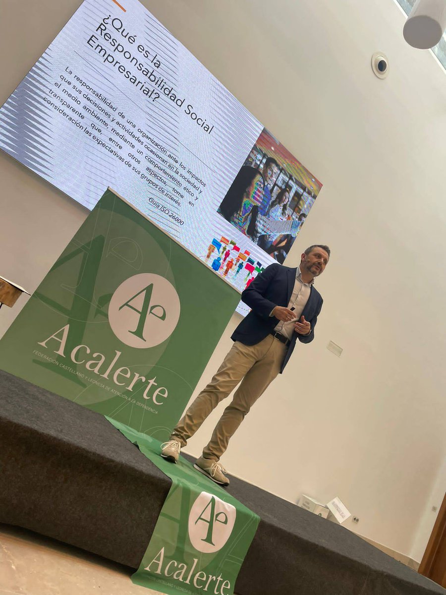 #Acalerte2030 La segunda jornada del congreso de la Sostenibilidad, organizado por #Acalerte con motivo de su 30 aniversario, abre con una ponencia impartida por el presidente de <a href="/AERTE_CV/">AERTE</a>, <a href="/Jose_Maria_Toro/">José María Toro</a>, la Ética, como fundamento de la Responsabilidad Social Corporativa (RSC)